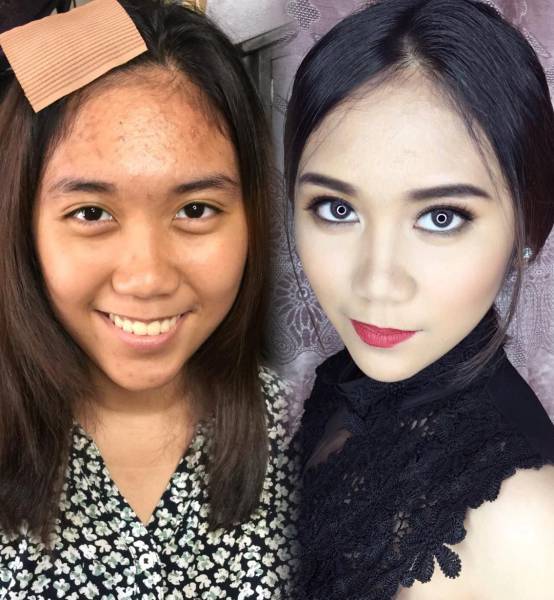 Awesome Makeup Transformations That Will Amaze You (32 pics)