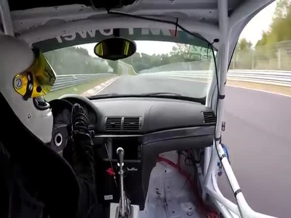Car Door Flies Off During Race