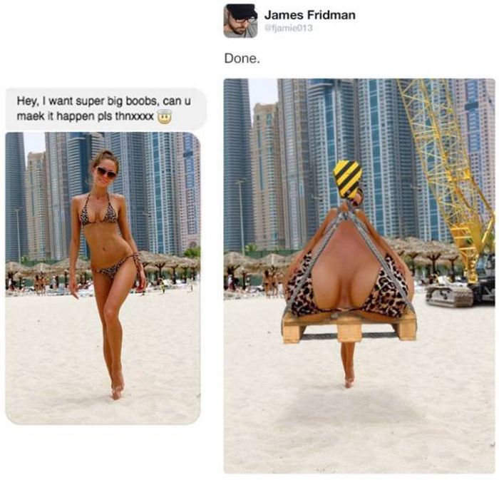 What Happens When You Ask A Funny Photoshop Guru For Help (28 pics)