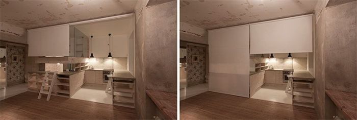 Rented Room In Sweden Has Everything You Need In One Compact Unit (8 pics)