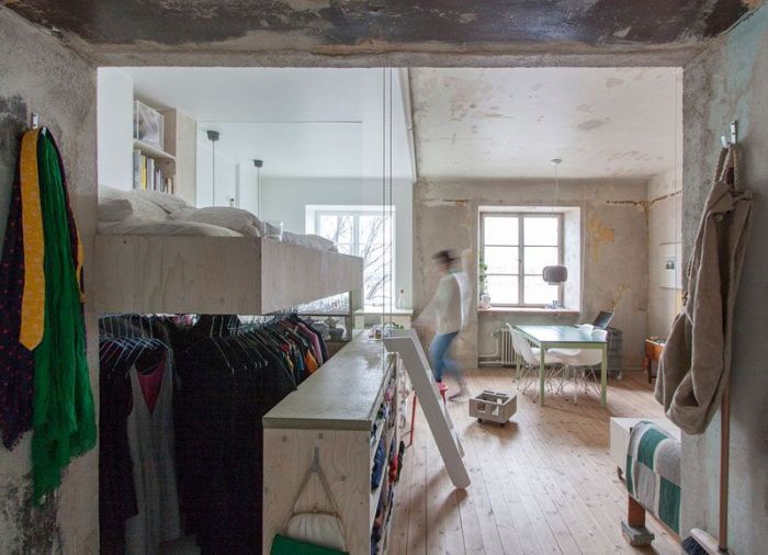 Rented Room In Sweden Has Everything You Need In One Compact Unit (8 pics)
