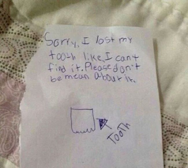 The 21 Best Notes Kids Have Ever Written To The Tooth Fairy (21 pics)