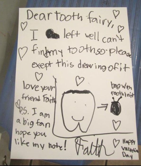The 21 Best Notes Kids Have Ever Written To The Tooth Fairy (21 pics)