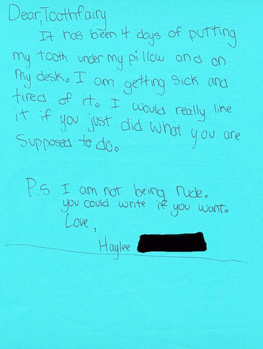 The 21 Best Notes Kids Have Ever Written To The Tooth Fairy (21 pics)
