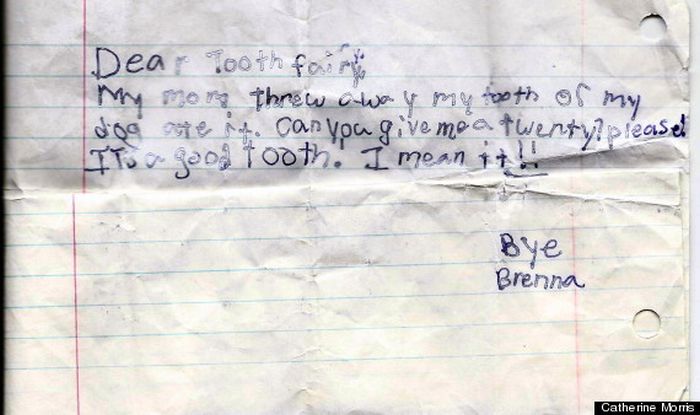 The 21 Best Notes Kids Have Ever Written To The Tooth Fairy (21 pics)