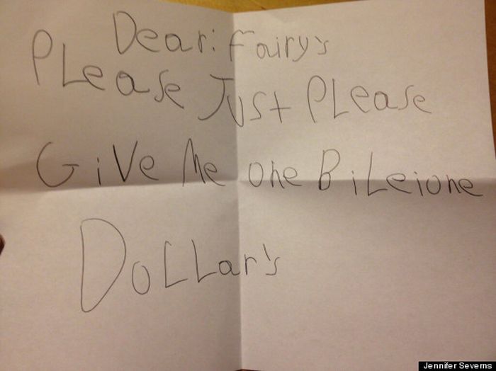 The 21 Best Notes Kids Have Ever Written To The Tooth Fairy (21 pics)