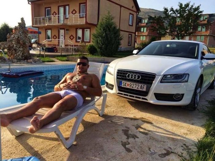 These Macedonian Guys Have An Out Of Control Love For Versace (28 pics)