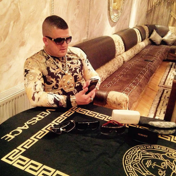 These Macedonian Guys Have An Out Of Control Love For Versace (28 pics)