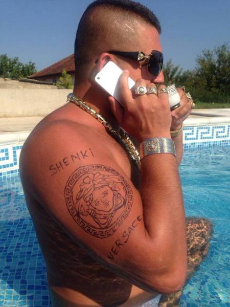 These Macedonian Guys Have An Out Of Control Love For Versace (28 pics)