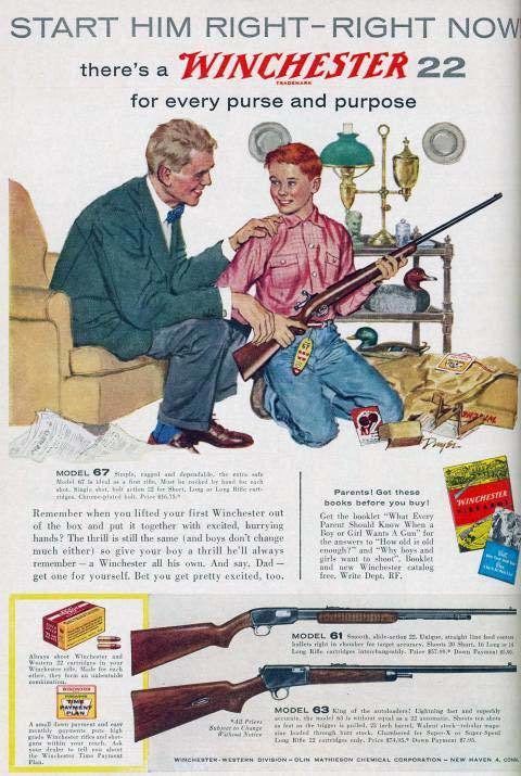 Vintage Gun Ads That Were Definitely Bad Ideas (17 pics)