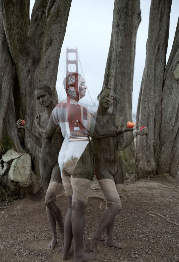 Nude Models Use Bodypaint To Blend In With The Scenery (20 pics)