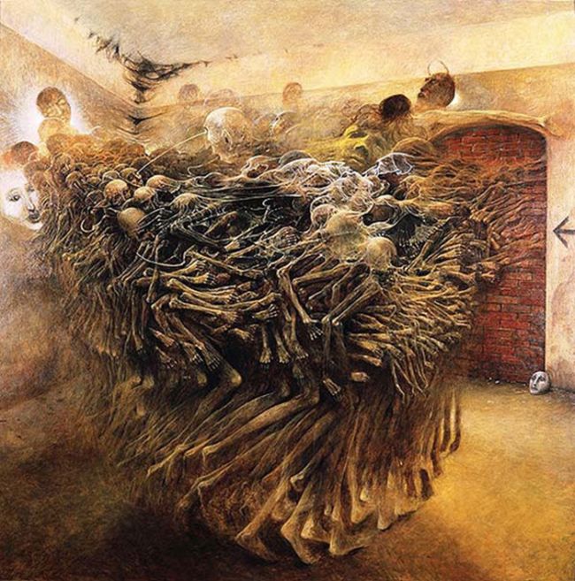 A Murdered Artist's Horrifying Depiction Of Hell (27 pics)