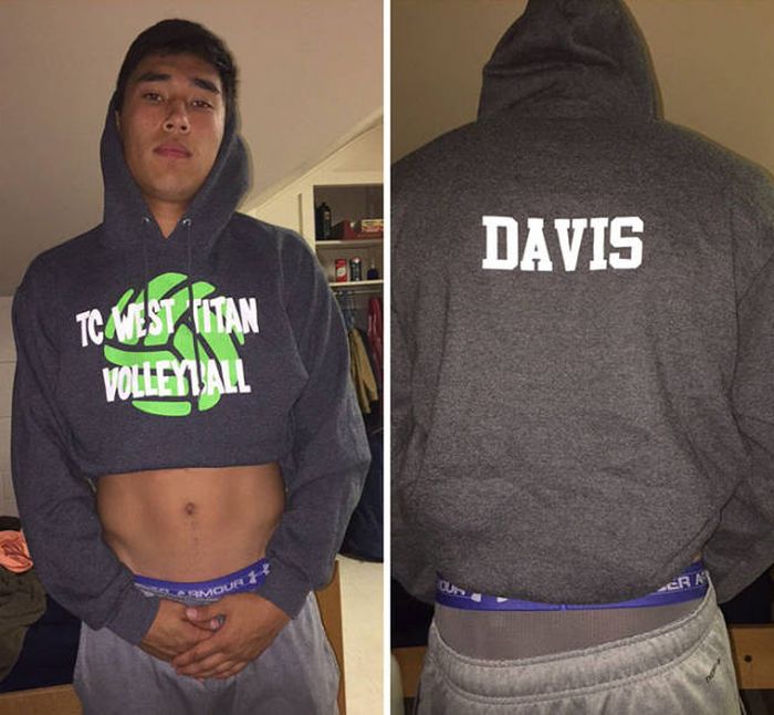 Guys Step Up And Fight Back Against Girls Stealing Their Hoodies (40 pics)