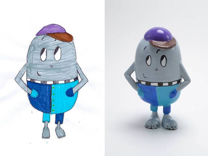 Kids’ Drawings Turned Into Figurines Using A 3D Printer (27 pics)
