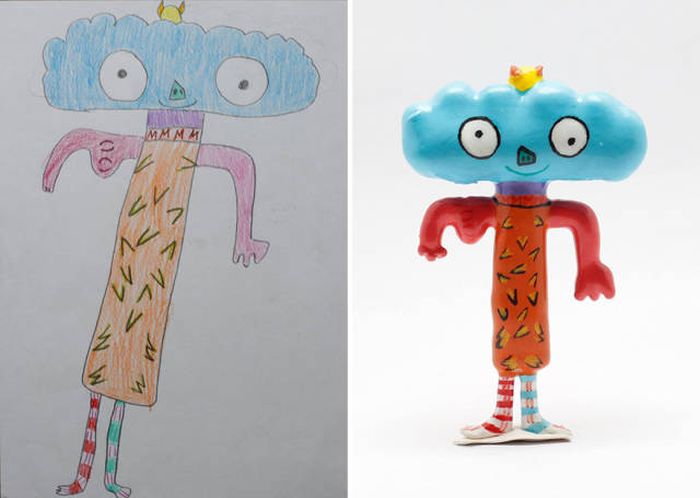 Kids’ Drawings Turned Into Figurines Using A 3D Printer (27 pics)