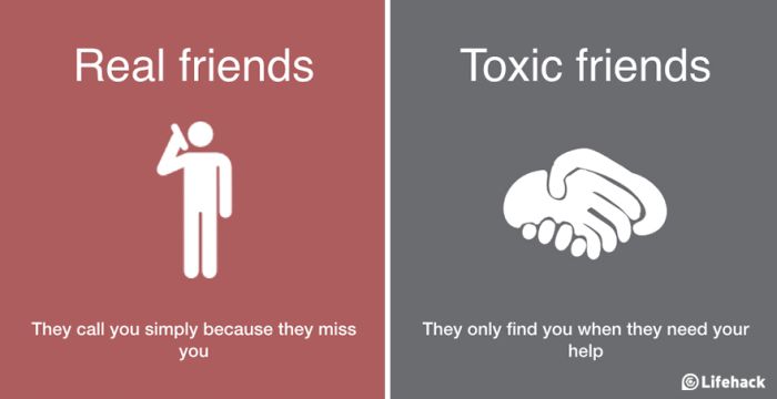 How To Tell The Difference Between Real Friends And Toxic Friends (8 pics)