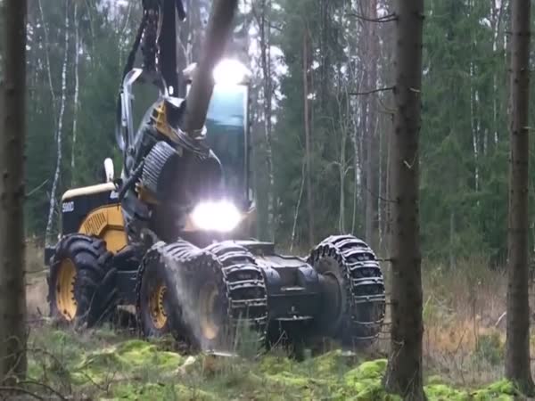 Behold The Giant Roboti4c Arm That Slices Through Trees In Seconds