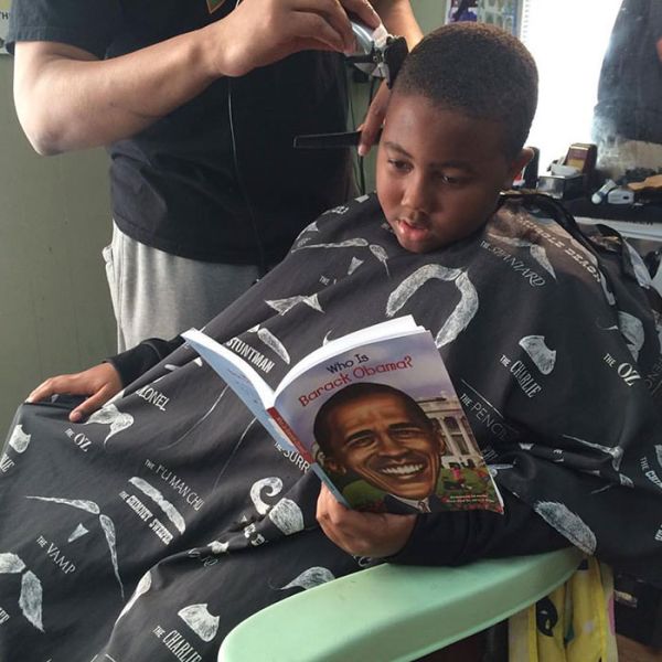 This Barbershop Will Give Kids A Discount If They Read (7 pics)