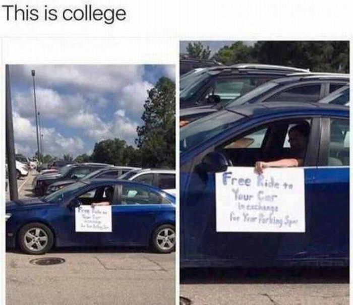 Just A Few Legit Reasons Why College Life Is So Sweet (56 pics)