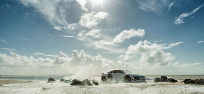 Photographer Shoots Impressive Audi Pics Using A Miniature Toy Car (8 pics)