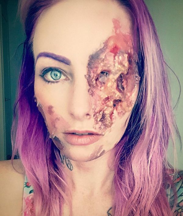 Sarah Mudle's Creepy Makeup Art Will Give You Nightmares (36 pics)