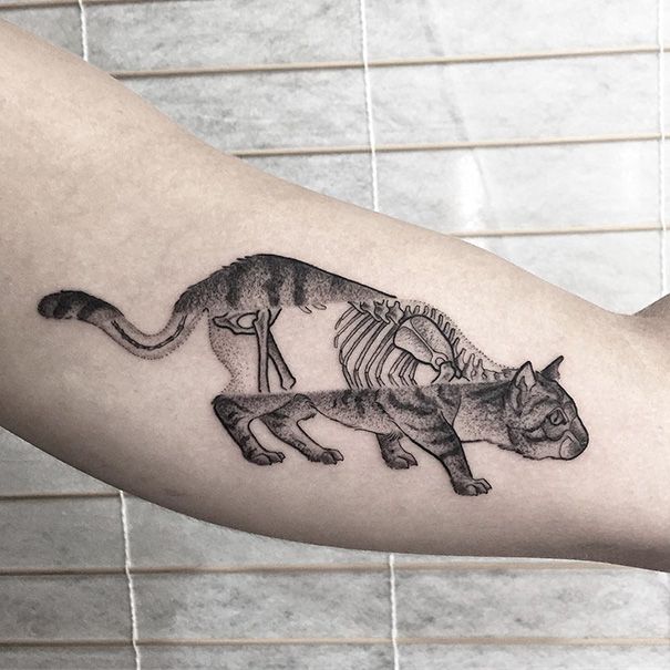 Awesome Tattoo Ideas For All The Cat Lovers Out There (35 pics)