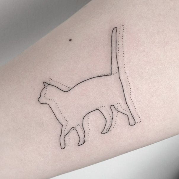 Awesome Tattoo Ideas For All The Cat Lovers Out There (35 pics)