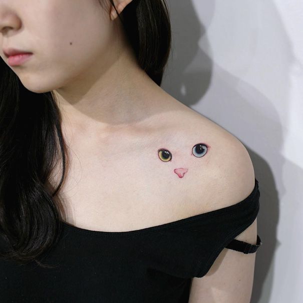 Awesome Tattoo Ideas For All The Cat Lovers Out There (35 pics)