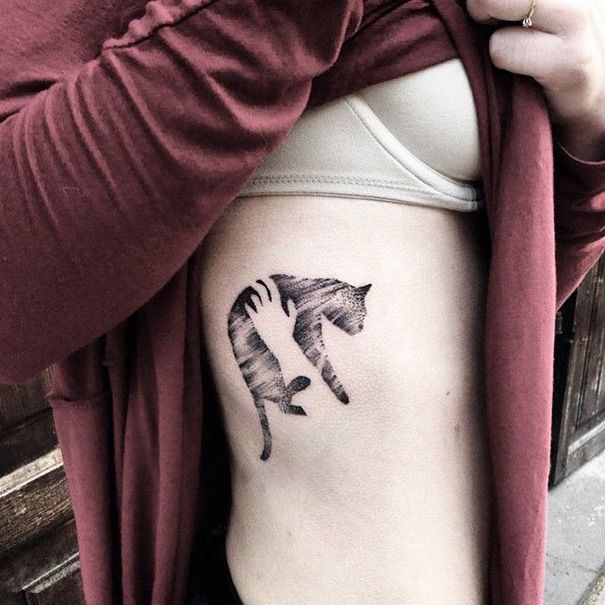 Awesome Tattoo Ideas For All The Cat Lovers Out There (35 pics)