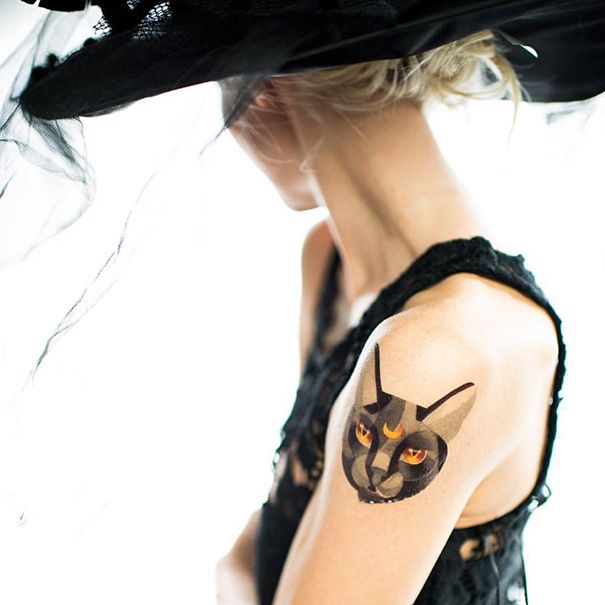 Awesome Tattoo Ideas For All The Cat Lovers Out There (35 pics)