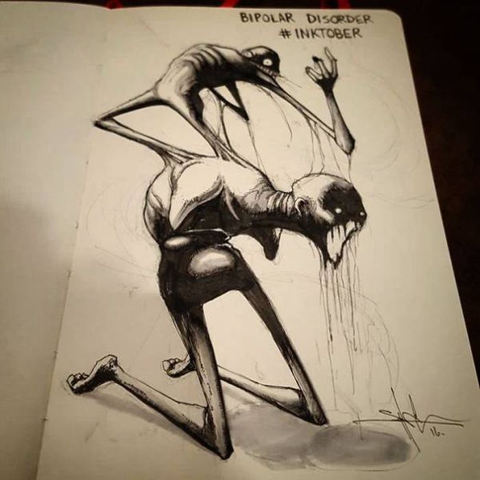 Brilliant Drawings Of Mental Illness And Disorders By Shawn Coss (18 pics)