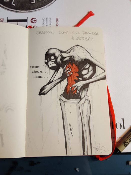 Brilliant Drawings Of Mental Illness And Disorders By Shawn Coss (18 pics)