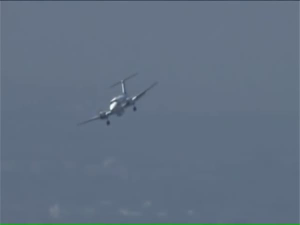 Plane Landing At Oklahoma City Airport After Nose Gear Fails To Come Down