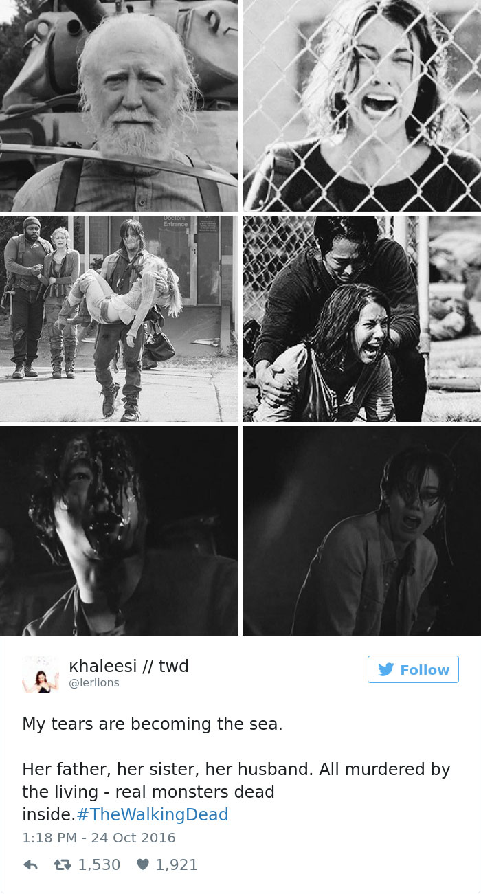 The Best Reactions To The Shocking Kills On The Walking Dead (19 pics)