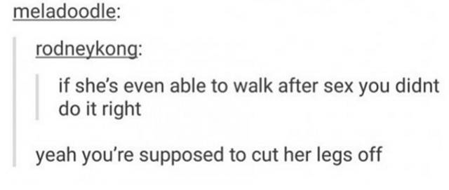 Why You Should Never Take Sex Advice From People On Tumblr (14 pics)