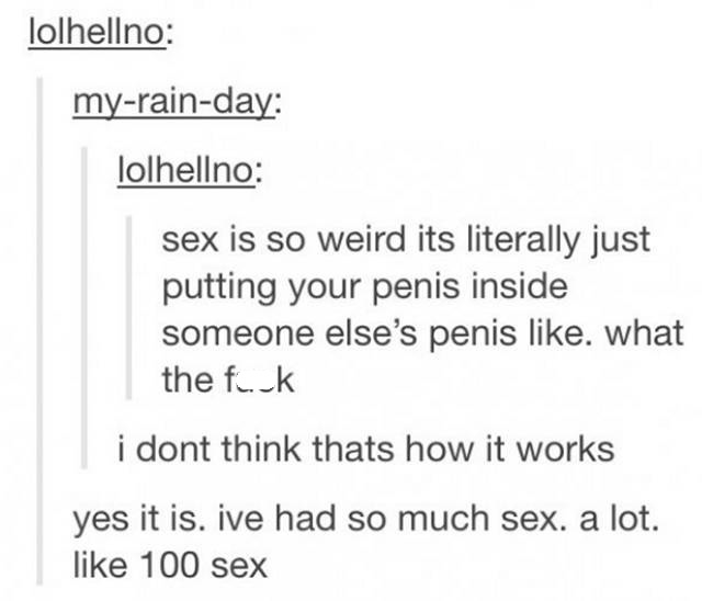 Why You Should Never Take Sex Advice From People On Tumblr (14 pics)
