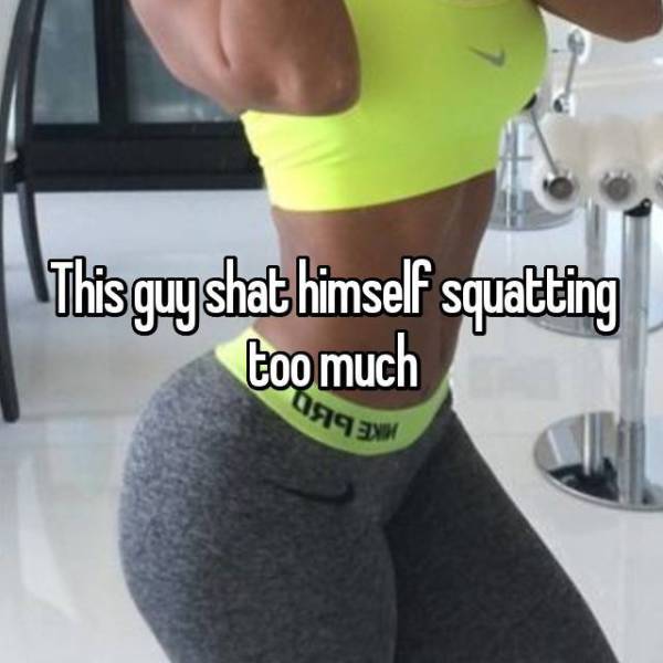 Strange Things People Saw While They Were At The Gym (21 pics)