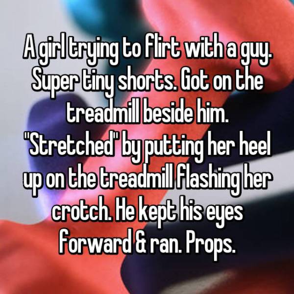 Strange Things People Saw While They Were At The Gym (21 pics)