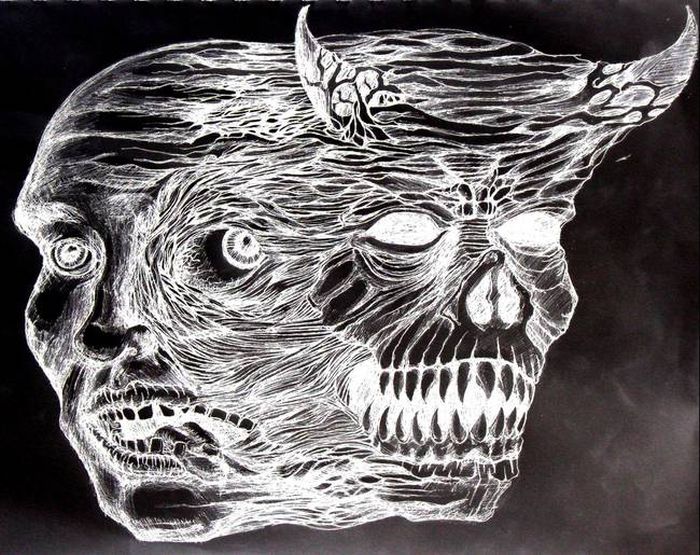 Crazy Drawings Made By People Who Struggle With Schizophrenia (16 pics)