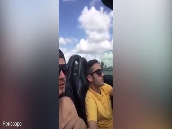 Horrific Moment Car Crashes As Passenger Live Streams Journey Online