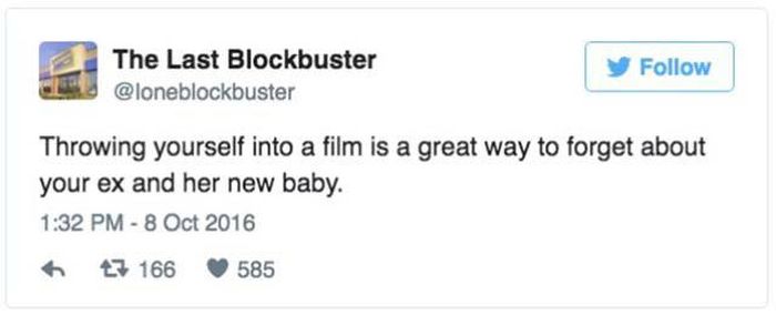 The Last Blockbuster Twitter Account Is Comedy Gold (20 pics)