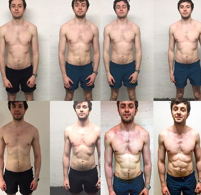 Banker Transforms His Body In Just 12 Weeks (8 pics)