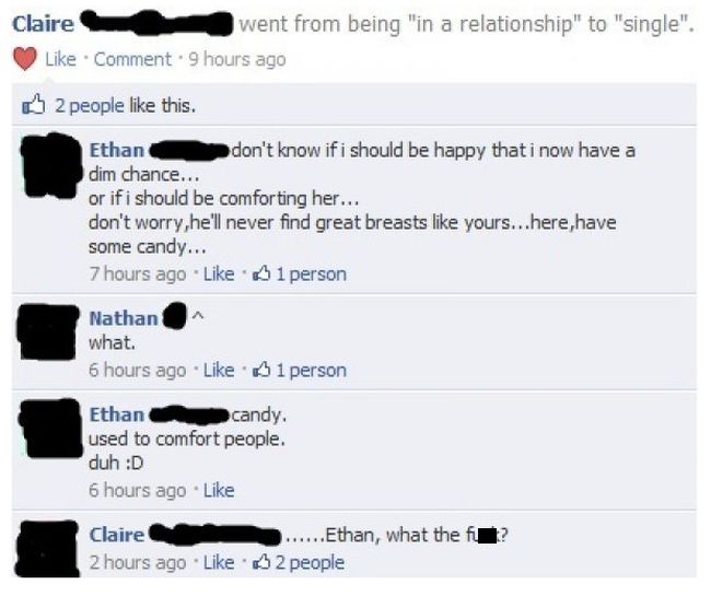 Facebook Posts That Are More Terrifying Than Any Horror Movie (13 pics)