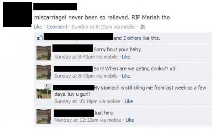 Facebook Posts That Are More Terrifying Than Any Horror Movie (13 pics)