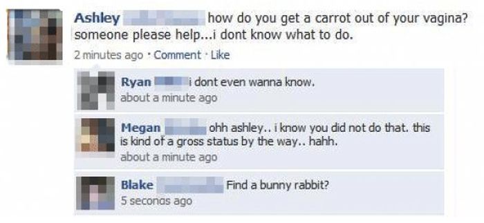 Facebook Posts That Are More Terrifying Than Any Horror Movie (13 pics)