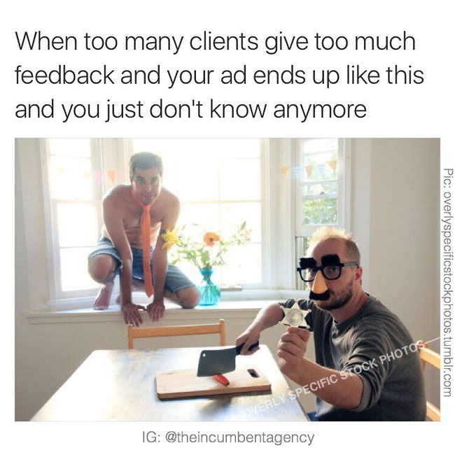 Ad Agency Adds Hilarious Quotes To Stock Photos (27 pics)