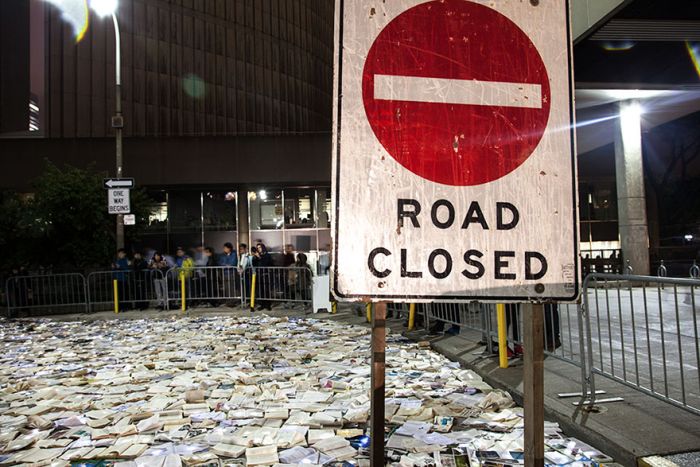 The Streets Of Toronto Have Been Flooded With Books (8 pics)