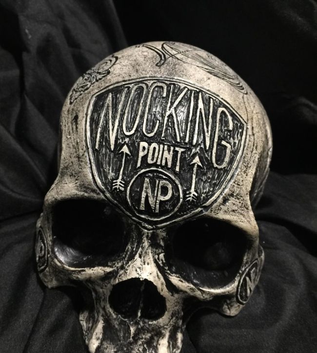 Meet The Man That Turns Human Skulls Into Art (14 pics)