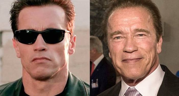How The Actors From The Terminator Movies Have Changed Over Time (7 pics)