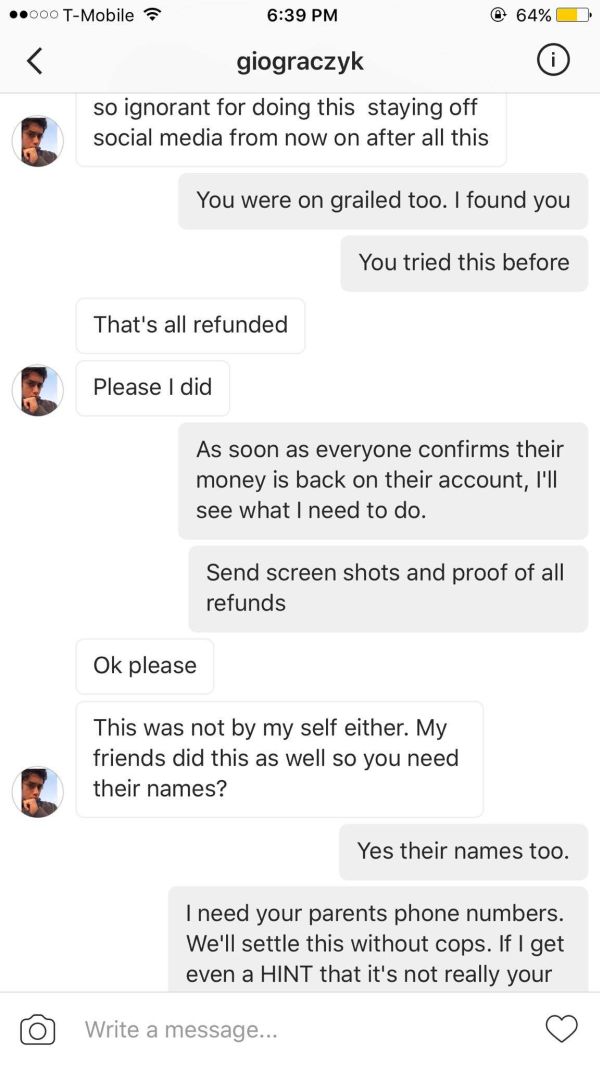 Instagram Scammer Learns A Hard Lesson After Getting Busted (9 pics)